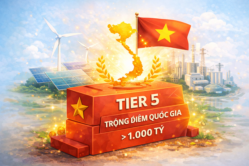 <p style="text-align: center;"><strong>Tier 5: Trọng điểm Quốc gia</strong></p>