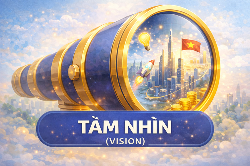 <p style="text-align: center;"><strong>TẦM NH&Igrave;N (VISION)</strong></p>