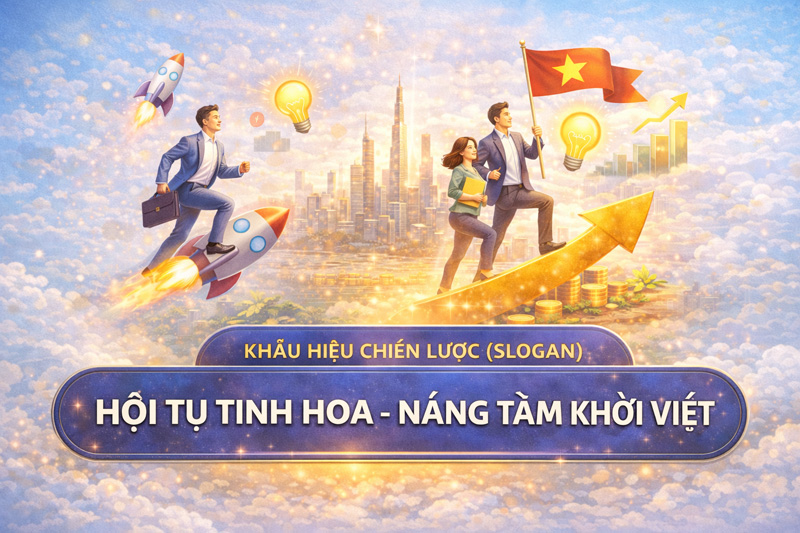 <p class="name" style="text-align: center;"><strong>KHẨU HIỆU CHIẾN LƯỢC (SLOGAN)</strong></p>
<div class="summary text-align">
<p class="promotion">&nbsp;</p>
</div>